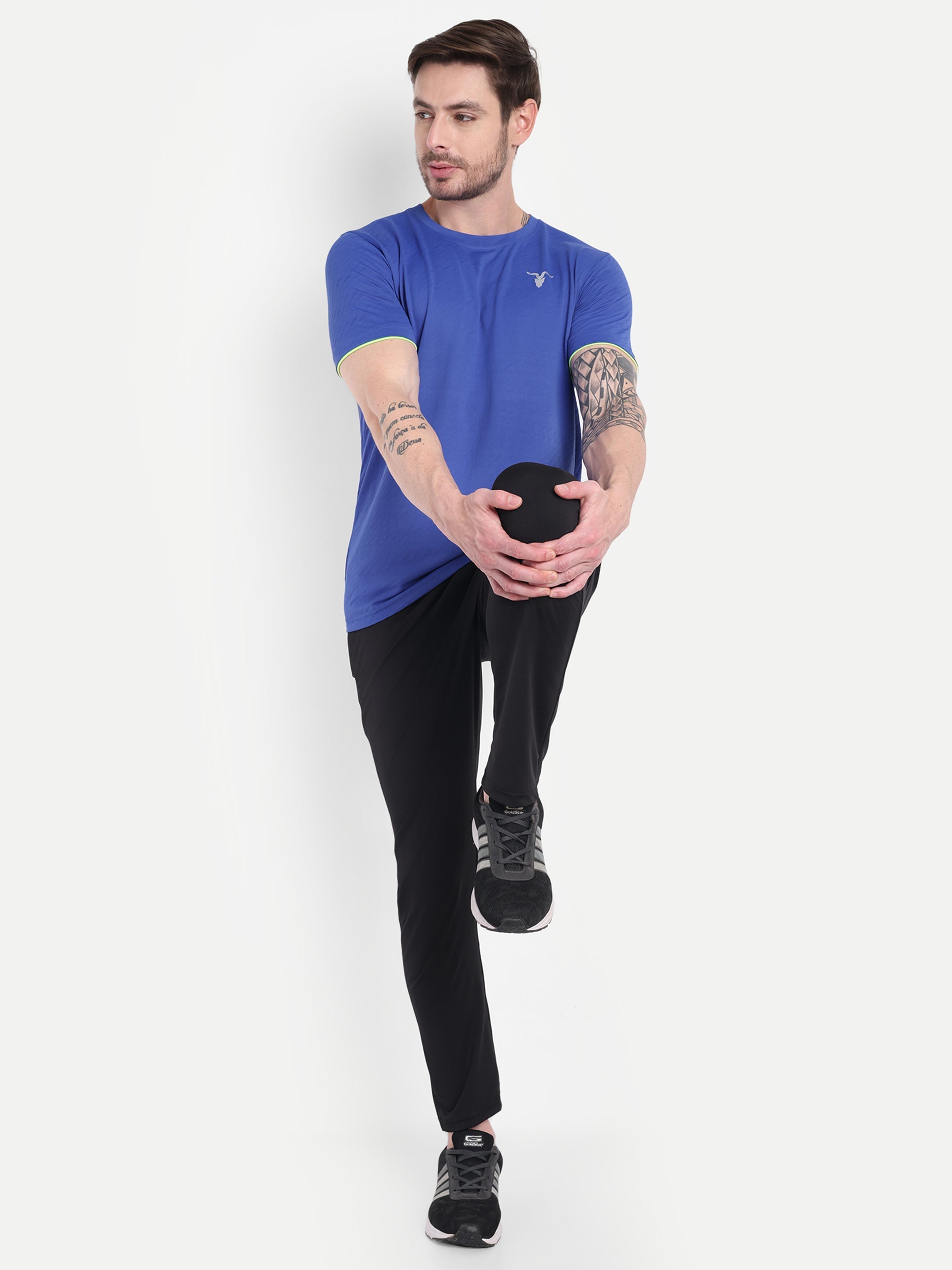 Men’s Round Neck Blue T-Shirt – Soft & Sporty | Snipperbrand’s