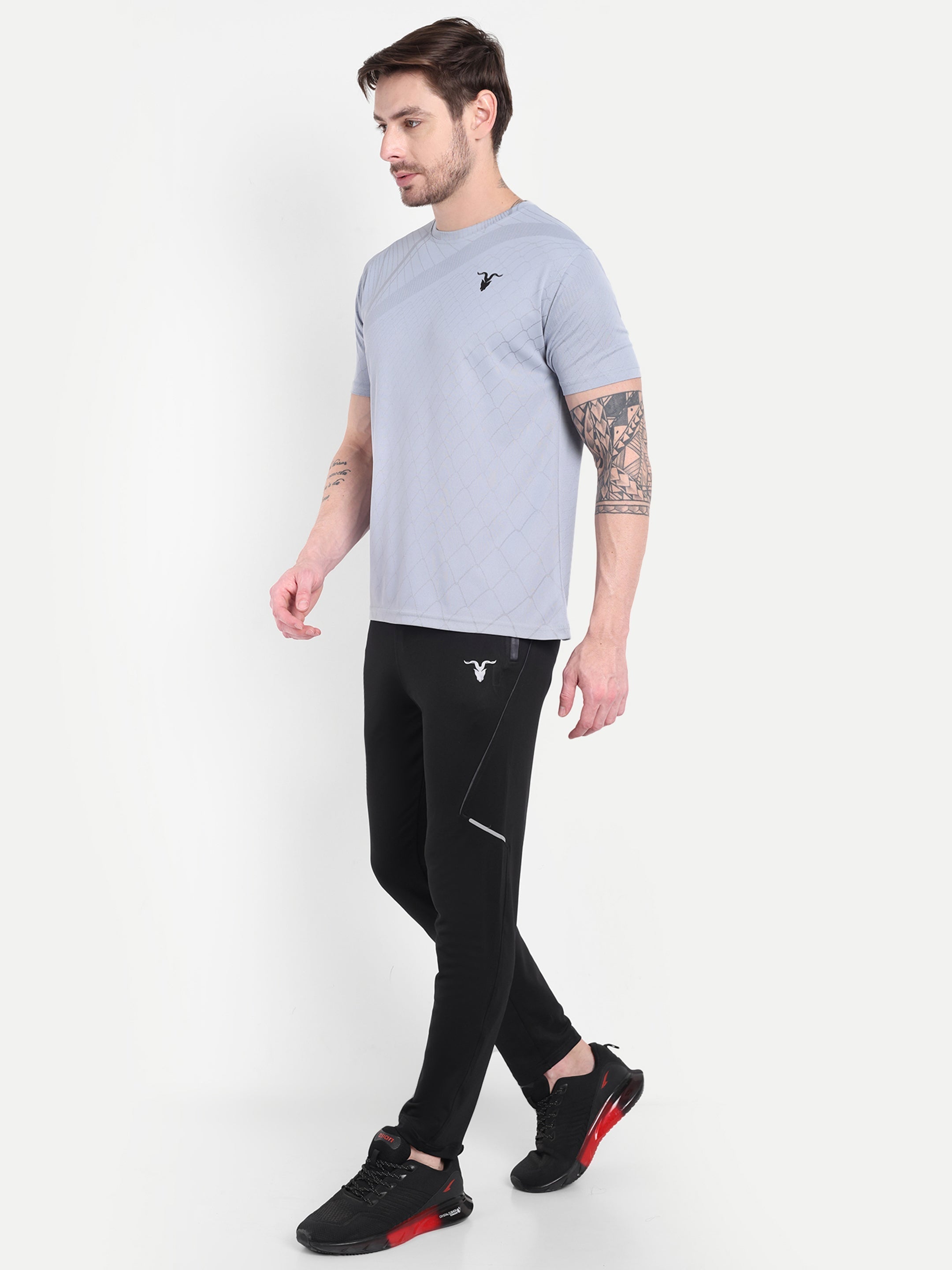 Men’s Dri-FIT Black Open Hem Trousers – Versatile Fit | Snipperbrand’s