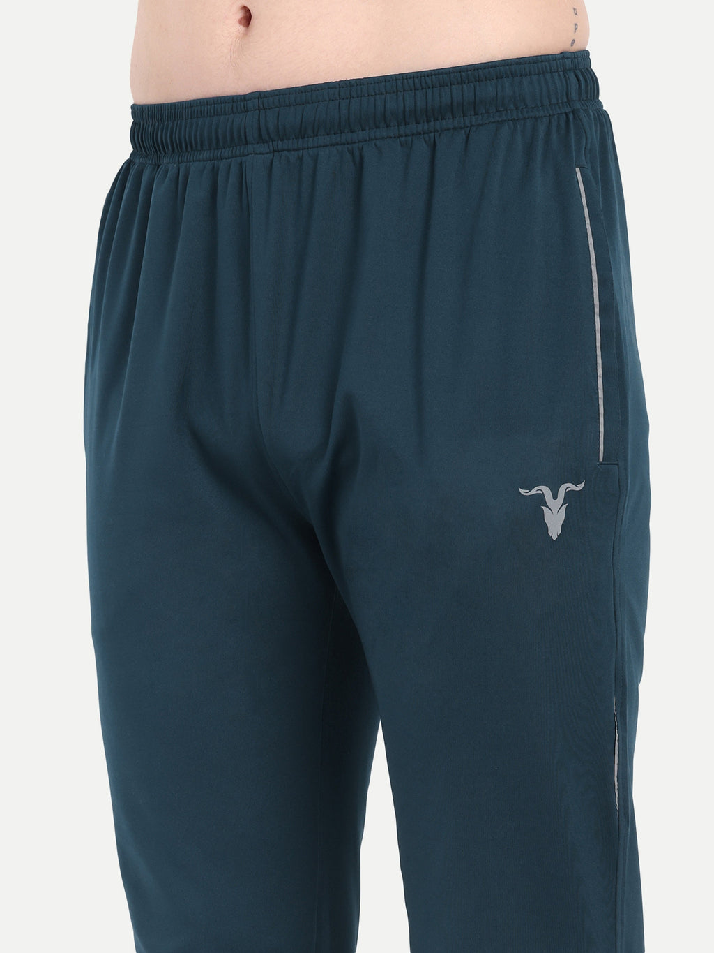 Men’s Blue Track Pant – Regular Fit Comfort Wear